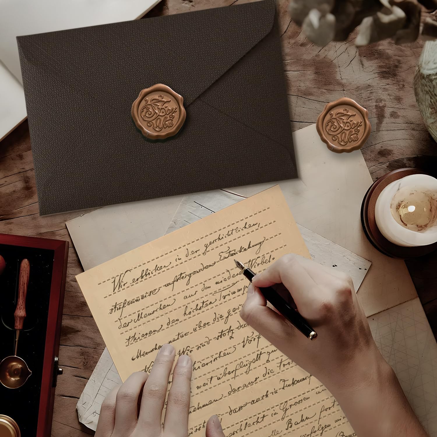 22Pcs Vintage Writing Paper Se - Wax Seal Letter Kit review and price