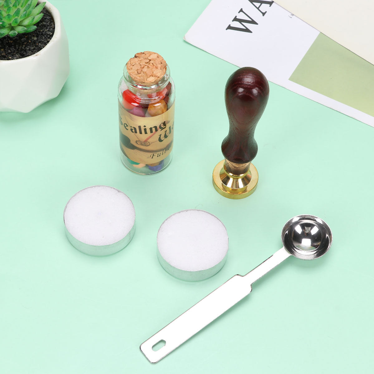 1Set Premium Sealing Wax Stamp - Wax Seal Letter Kit review and price