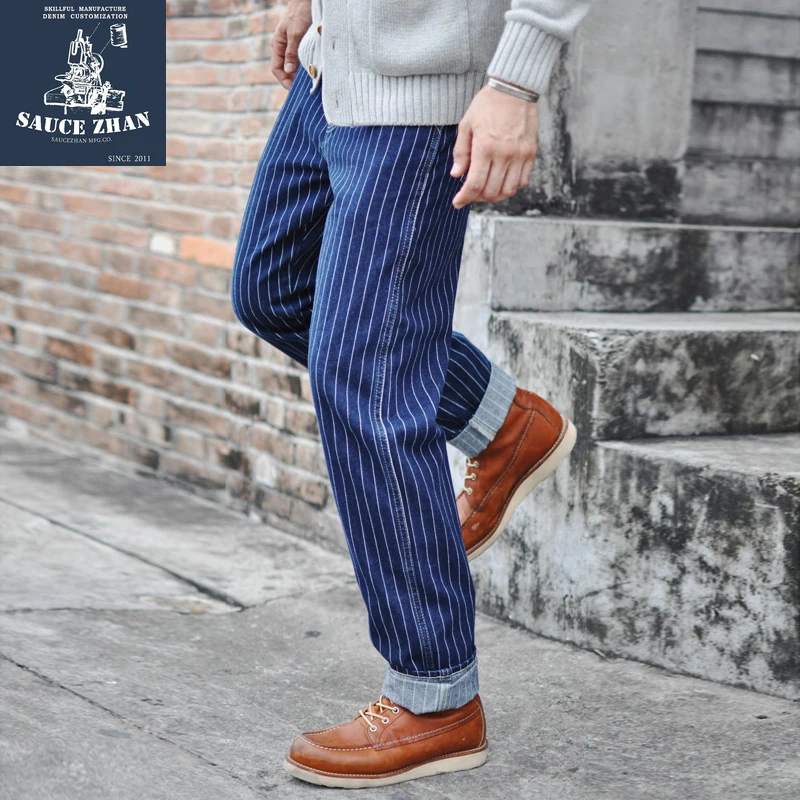 Saucezhan Striped Jeans Men Vi - Levis Jeans 501 review and price