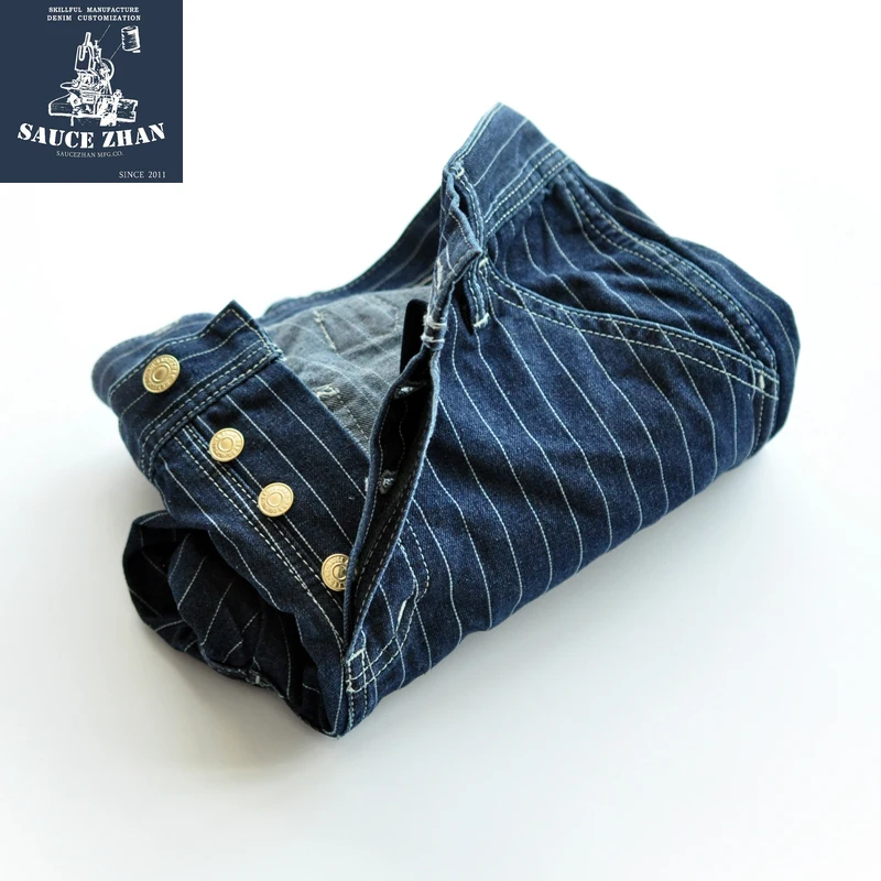 Saucezhan Striped Jeans Men Vi - Levis Jeans 501 review and price