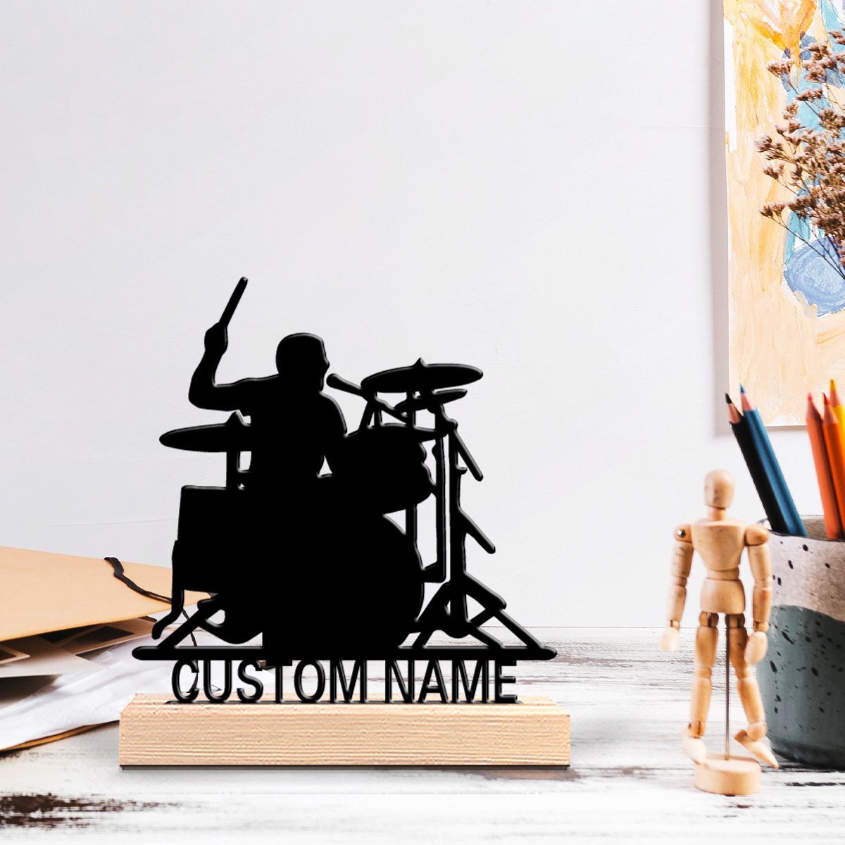 1pc Stylish Personalized Custo - Engraved Wood Frame review and price