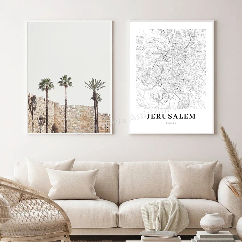 Tel Aviv Map Print Israel City - Custom Star Map review and price