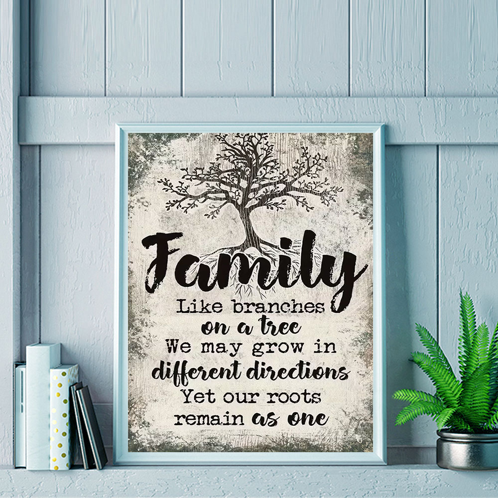 HUACAN  11CT Cross Stitch Comp - Family Tree Print review and price