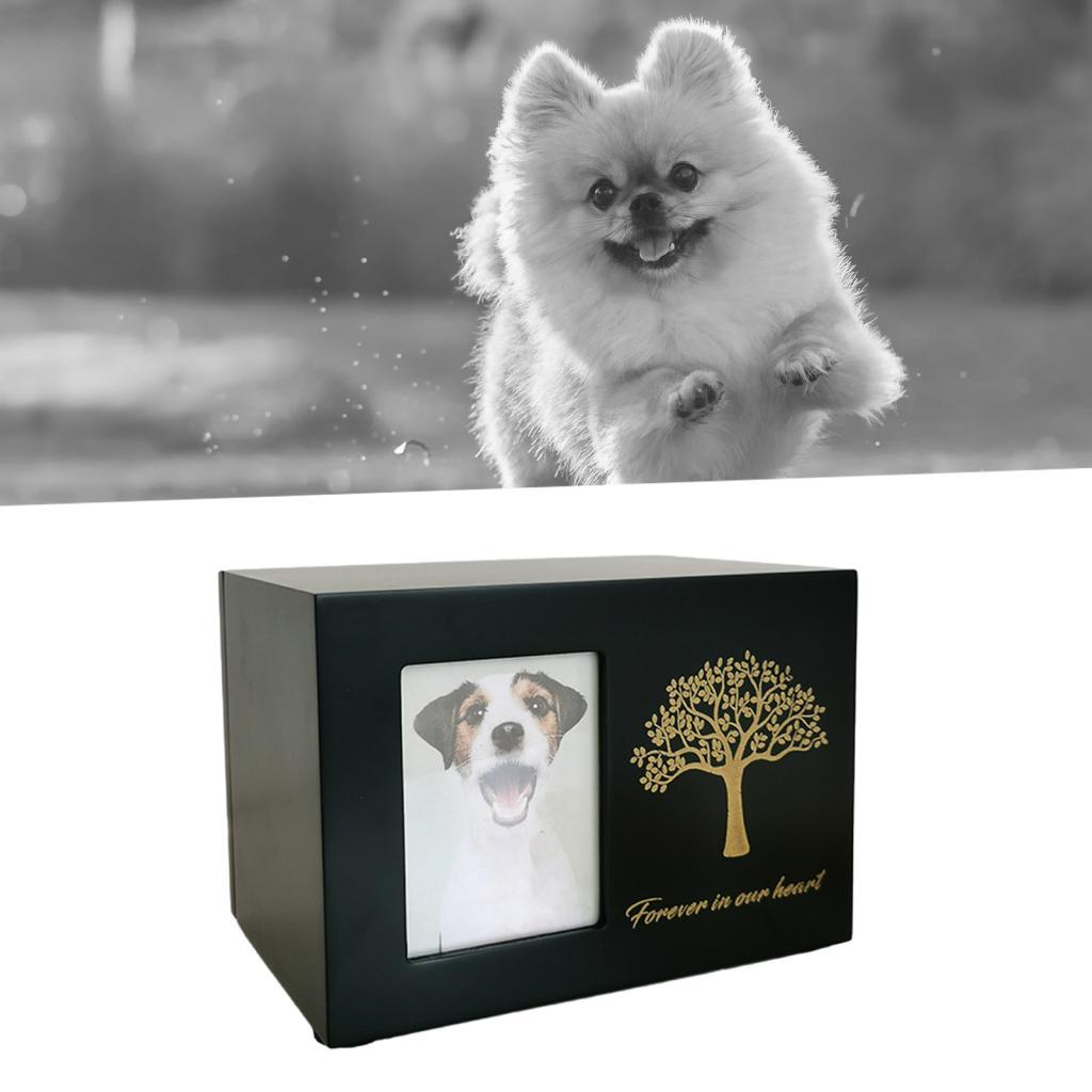 Cremation Urn for Dogs Funeral - Engraved Wood Frame review and price