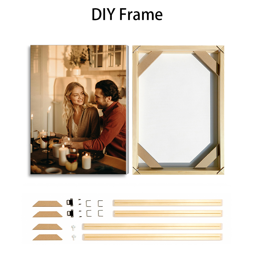 1 Pc Custom Photos with DIY Wo - Engraved Wood Frame review and price