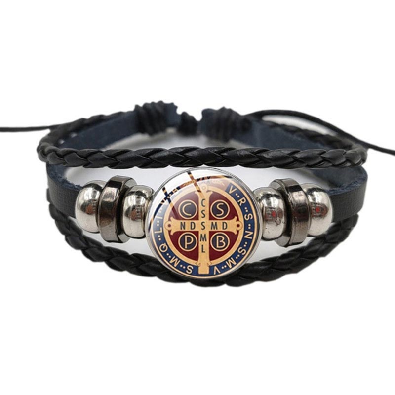 Catholic Saint Benedict Exorci - Coordinates Bracelet review and price